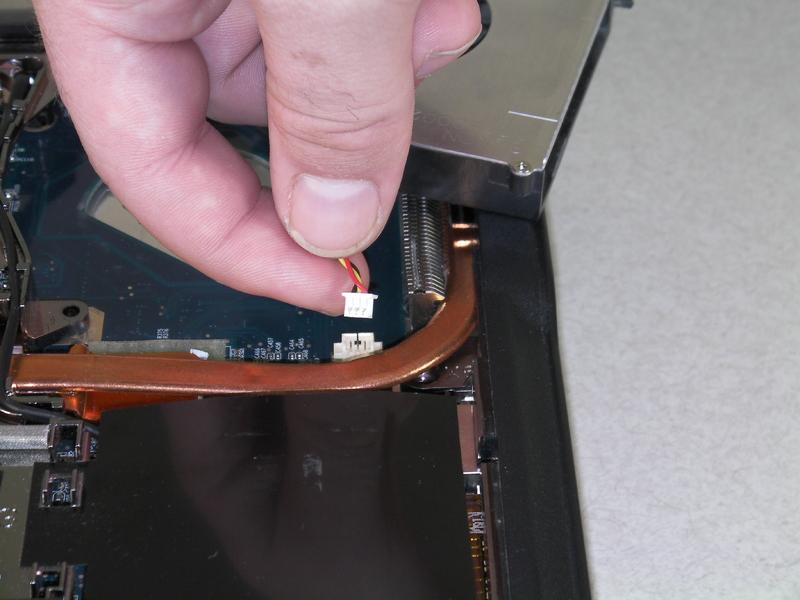 When detaching the cable, do not pull on the cable