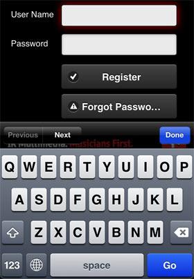 web site, and tap Register. This will unlock the free FX included in your DJ Rig app.