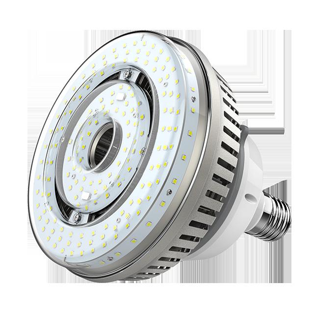 Mogul-Base LED High Bay Replacement Lamp 3000K, 4000K / 115W / 125-130 Lm/W Specification Sheet Project: Catalog#: Approved by: LEDMBR No Ballast needed (UL Type B) Internal driver/line voltage lamp