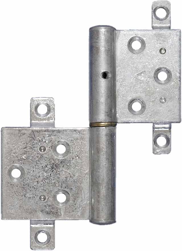 6 DOOR HINGE IP No. 6178 MTERIL SURFE STEEL FIXED STEEL PIN STEEL FIXED RSS PIN SQURE EDGES LEFT SQURE EDGES RIGHT GLVNIZED INDUSTRY PKING IN OXES OF 0 PIEES 6178 2 3 3 4 87 2 120 8 42. 4.0..0 0.