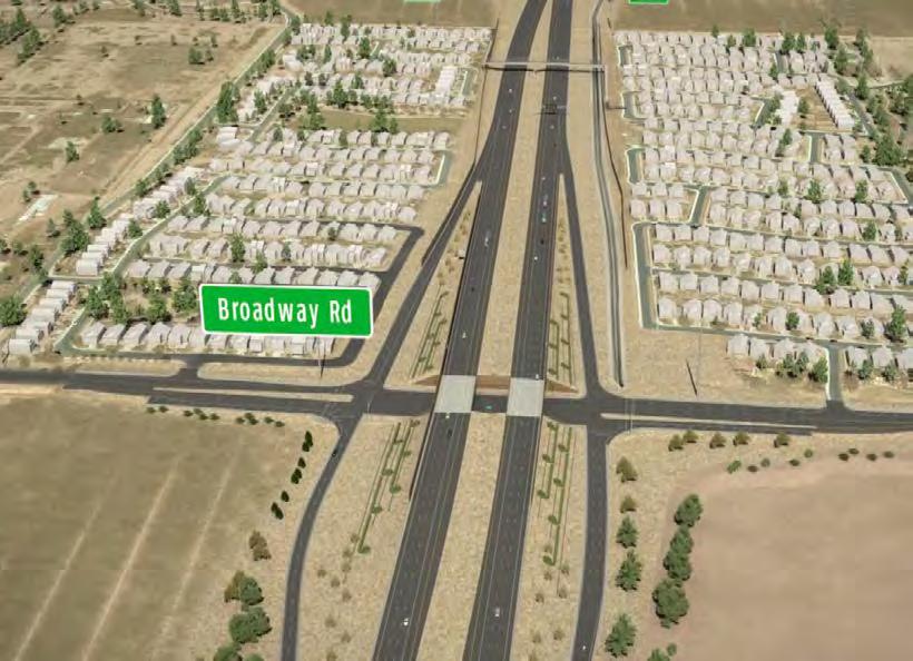 Broadway Rd Interchange Fwy Under to Fwy Over City of Phoenix SHROG (2-96 Sewer Line)