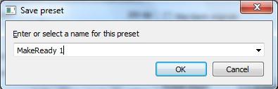 ix) Another feature is that you can choose a preset to be loaded by default when the UI is launched.
