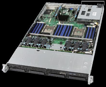 Intel Server Systems R1000WF Based on the Intel Server Board S2600WF Family 1U RACK SYSTEMS Dimensions (H x W x D) 1.72 x 17.