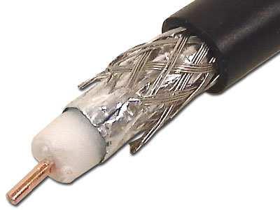 medium, normally a wire or similar to a telephone