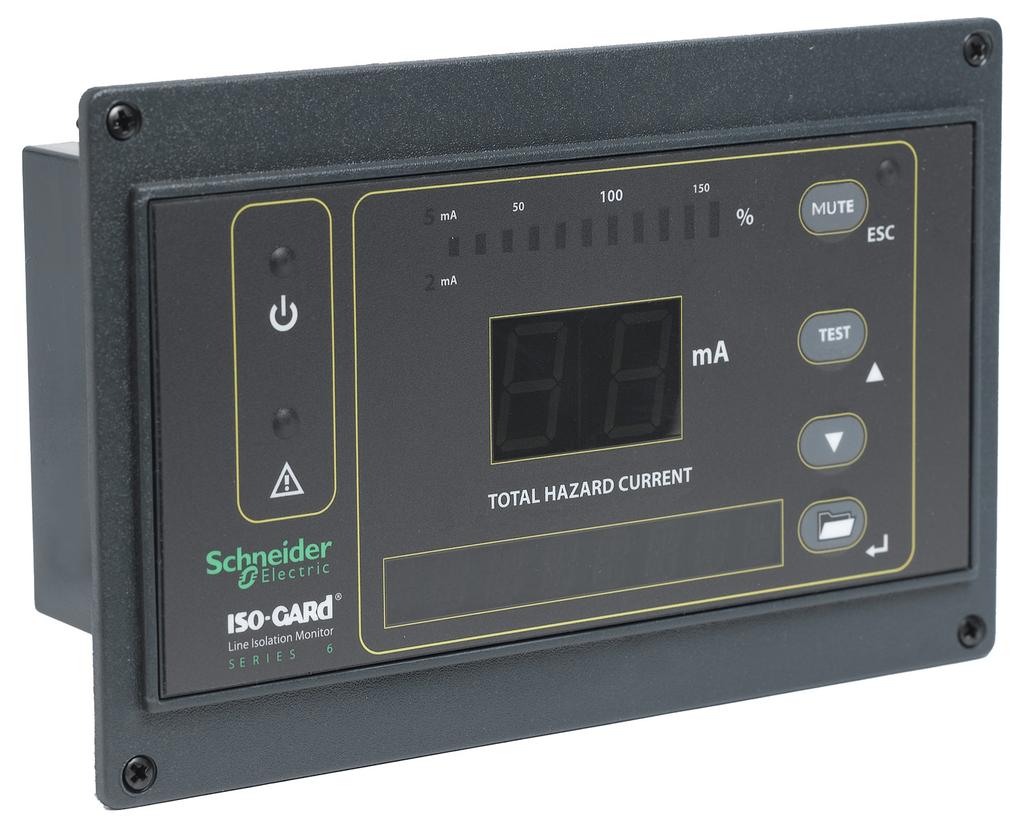 Iso-Gard Line Isolation & Overload Monitor (LIOM) MLHG6 Setup Guide This document is intended as a guide for the basic physical setup of the Line Isolation & Overload Monitor (LIOM).
