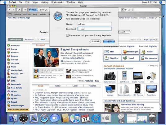 Mac OS using Safari Browser 1. Select Safari icon 2.