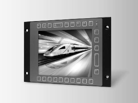 TPC-8100TR NEW 10.4" EN50155 Railway Panel Computer 10.4" XGA 1024x68 with 350 nits LED LCD display Fanless with Dual core 1.