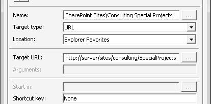 Favorites Use Group Policy to