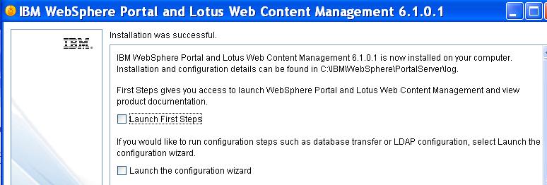 Open a browser and browse to http://portal.mycomputer.com:10040/wps/portal 2. The Portal sign-on page should appear.