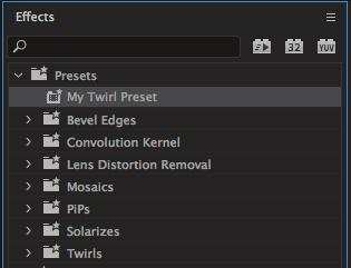 In the Save Preset dialog box, give the preset a name and, if needed, a description (Figure 26). Select whether to scale the effect to the clip length or anchor it to the clip in point or out point.