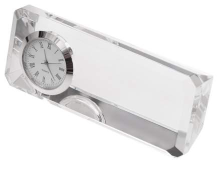 clock Crystal paperweight with