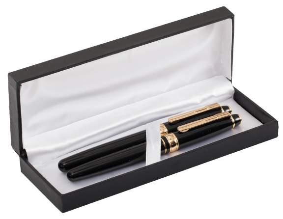 fountain pen roller pen R01089 Milord II writing set Set consisting of Milord pen and roller in a case.
