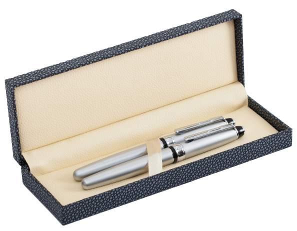 writing set Set consisting of Milord pen and roller in a case.