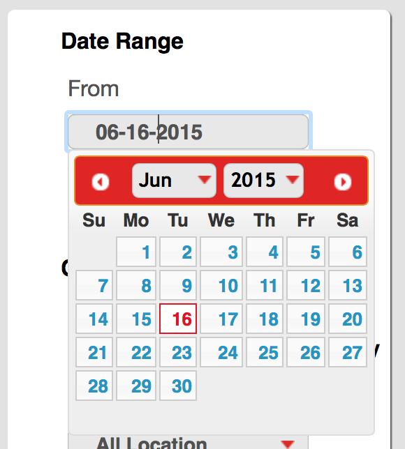FILTERS You can filter on a Date Range and/or on Organization Levels. STEPS SCREEN SHOTS 1.