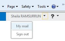5.2 Organise Mail 5.2.1 Inbox Rules Click on organize email. Under inbox rules, click arrow. You could click some preset rule as listed shown as follows to manage your email a.