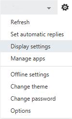 2 Display Settings Go to settings and select Display setting The