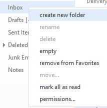 In the Navigation Pane, click Mail to view the list of all folders in your Inbox. 2.
