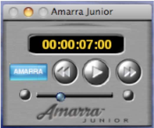 AMARRA Junior s Controls: Amarra/iTunes, << (Rewind), Play/Pause, >> (Fast Forward), Volume Control (image 14) You use itunes like you always have, select the songs and/or playlists and simply play