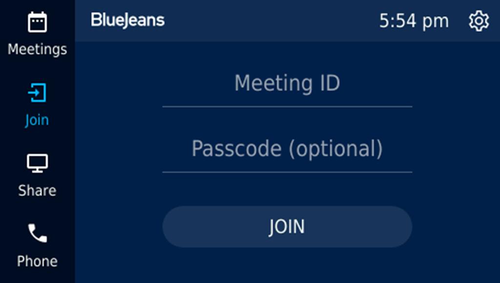 Testing your BlueJeans Dolby Voice Room After you ve completed the Plug-and-Play pairing process, it is highly recommended that you join a BlueJeans meeting to verify that the hardware and software