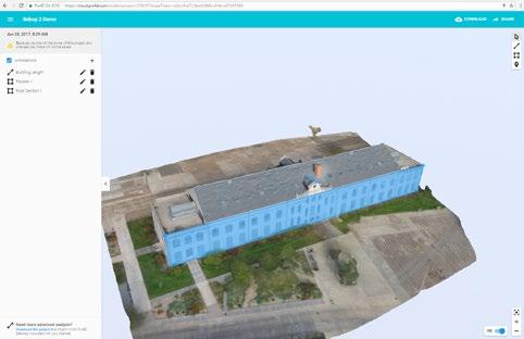 density of point cloud ) * Export 3D files for