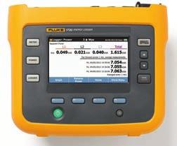 Fluke 1736 and 1738 Three-Phase Power Loggers More visibility, reduced uncertainty and better power quality and energy consumption decisions The Fluke 1736 and 1738 Three-Phase Power Loggers built