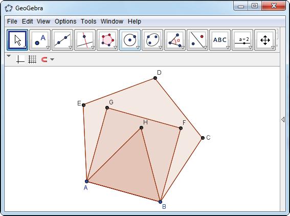 A window will open: type the number of vertices (in the case of a