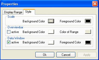 The user dialog is displayed via a double-click on the scale.