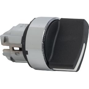Characteristics black selector switch head Ø22 2-position stay put Main Range of product Product or component type Device short name Bezel material Mounting diameter Head type Sale per indivisible