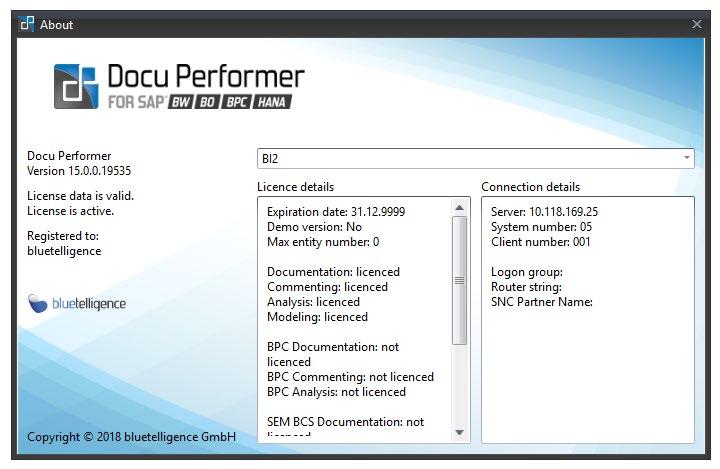 Docu Performer SCENARIOS 4 Access to Scenarios License: Users of the Docu Performer can create Scenarios, if the Commenting Module is licensed.