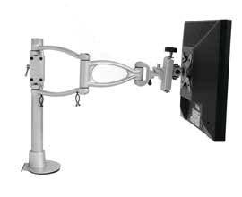 200 Series Monitor Arms 200 Series Single Articulating Arm perfect for computer workstations or environments with limited desk space.