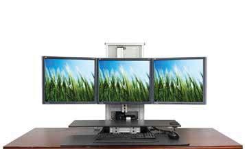 Able to hold up to four 27 monitors, the One-Touch Ultra blows the competition away with its unique features and