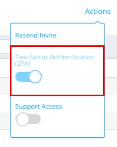 4. Now that 2FA is enabled, logout of Central and log back in 5. After you enter your username/password you will be presented with a screen to register your device for 2FA.
