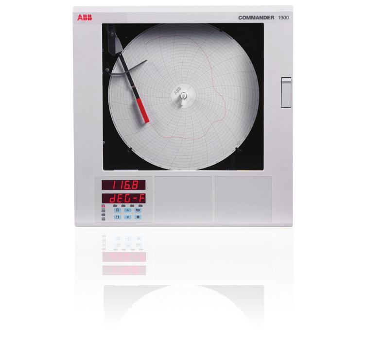 The tried and tested solution for process recording ABB s Commander circular chart recorders provide a tried and tested solution for a host of industries such as water and waste water, food, chemical