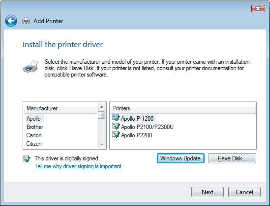2 INSTALLING THE PRINTER DRIVER (Windows) 9 Click [Have Disk]. The Install From Disk dialog box appears. 10 11 Insert the User Software (Drivers) into the DVD-ROM drive. Click [Browse].