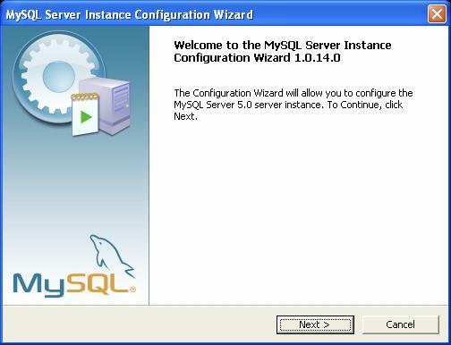 Download and Install MySQL Server: