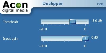 Audio Processing 45 Click Reduction Sets the sensitivity of the click filter. Higher reduction levels result in more click reduction.