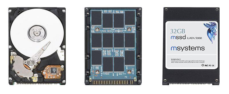 Intel X-25-E SSD 64GB for $800 (~$10/GB) Sustained sequential performance Reads: 250 MB/s Writes: 170 MB/s Sustained, random 4096byte operations Reads: 35K