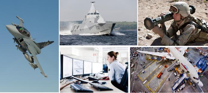 SAAB DEFENCE AND SECURITY World-leading solutions, products and services for military defence and civil security Sales 2013: MSEK 23,750 14,000 employees Local presence in 33 countries and customers
