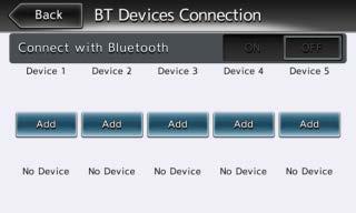 3. Bluetooth pairing setting a.