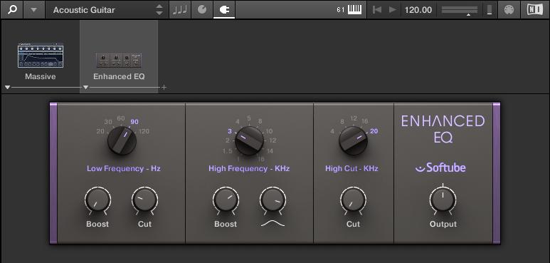 Working with Effects Adding Effects The Effect is loaded. Its image (or a generic icon for non-nks Plug-ins) and name are shown in the second Plug-in slot.