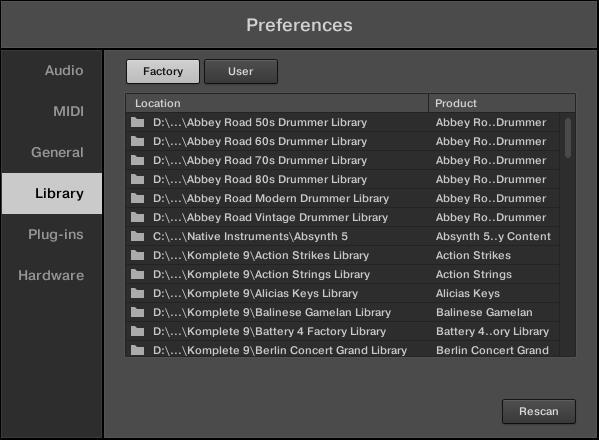 Global Controls and Preferences Preferences 6.5.