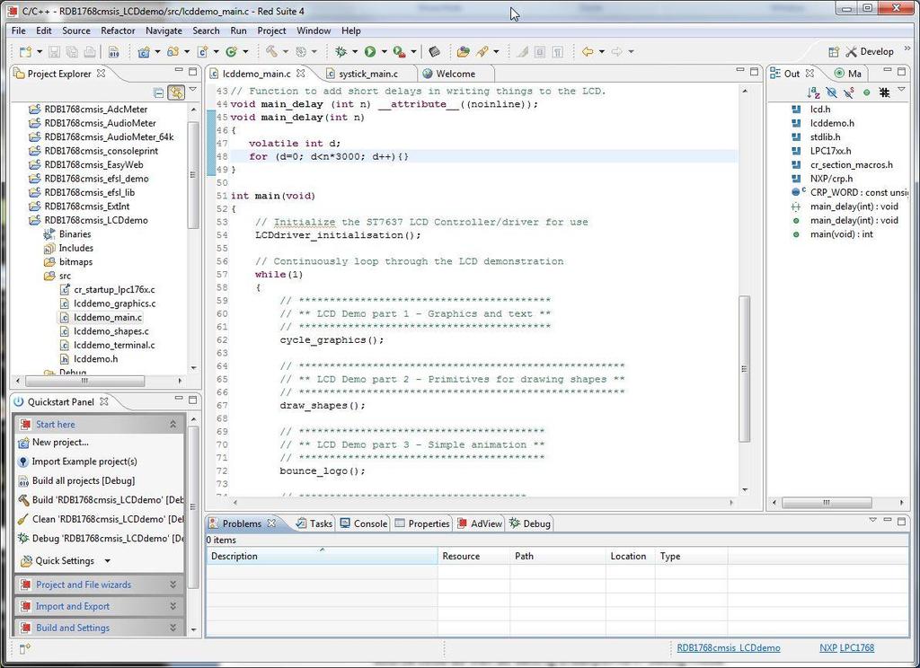 debug session from the C/C++ Perspective, the IDE will normally automatically switch you to the Debug Perspective.