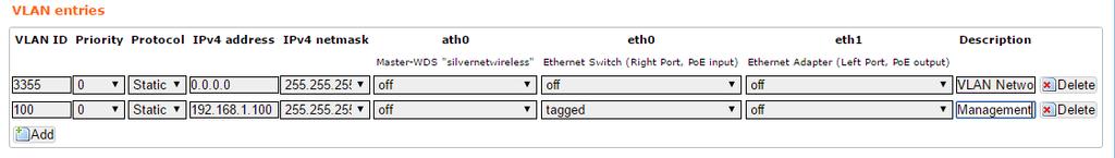 To enable management only through the VLAN ID you have entered you will need to return to the Admin tab. Under the Administration section you will see the interfaces.