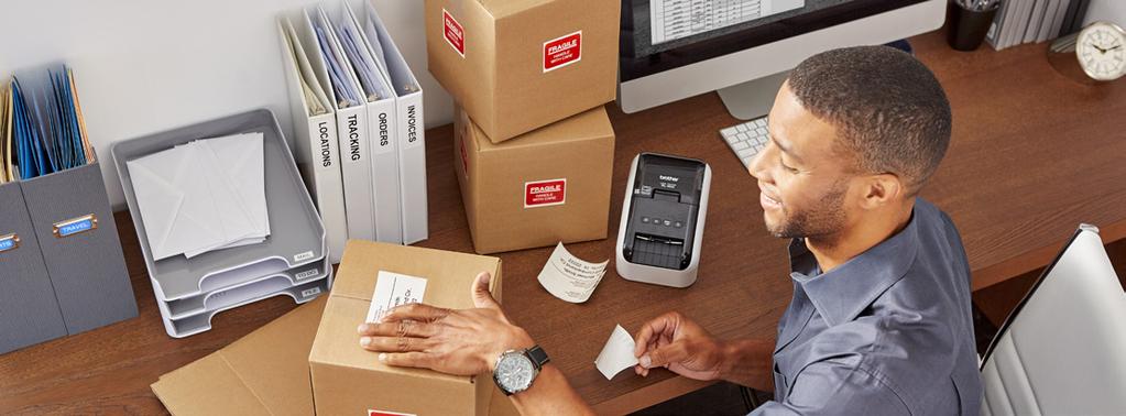 Supports Brother iprint&scan, Brother Cloud Apps and Web Connect Professional Label Printers Brother offers a line of high quality label printers that produce cost-effective mailing and shipping
