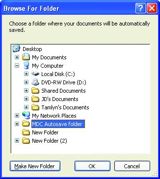 StakMax Plate Handling System User Guide 5. Create a new folder to save the run files (recommended) or select an existing folder.