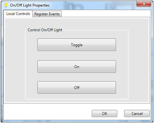 Light Properties From the Local Controls property tab shown in Figure 23, turn on the light by pressing the On button, and turn it off by