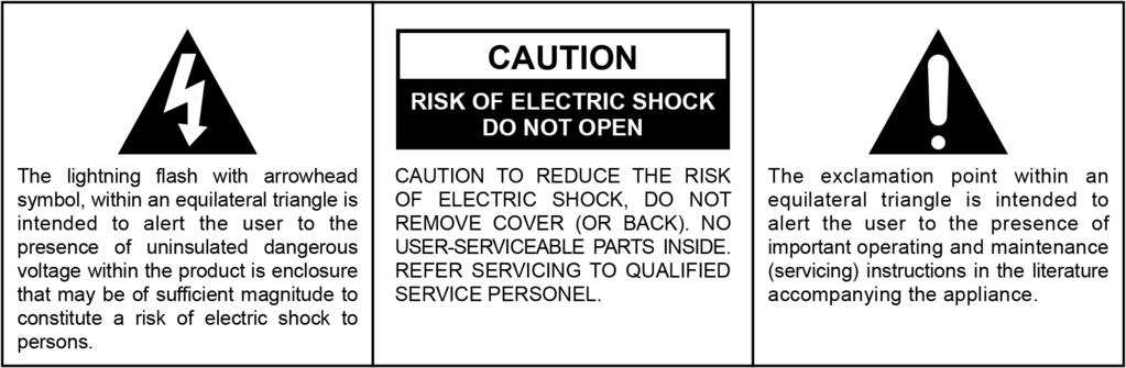 WARNING TO PREVENT FIRE OF SHOCK HAZARD, DO NOT USE THIS PLUG WITH AN EXTENSION CORD, RECEPTACLE OR OTHER OUTLET UNLESS THE BLADES CAN BE FULLY INSERTED TO PREVENT BLADE EXPOSURE.