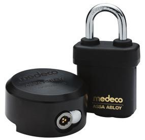 Medeco XT 31 Padlocks The Medeco XT electronic padlock cylinders are ideal for loss & liability management at off site or hard to reach locations.