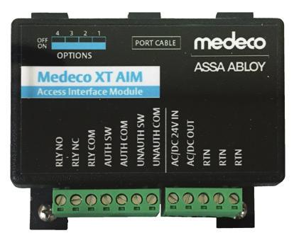 Medeco XT 25 Medeco XT Access Interface Module (AIM) The Medeco XT Access Interface