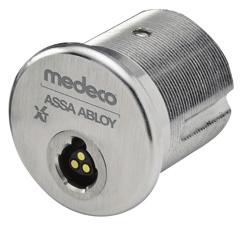 Medeco XT 27 Medeco XT Rim and Mortise Cylinders The Medeco XT Rim and Mortise electronic cylinders are a simple and direct replacement for mechanical Rim